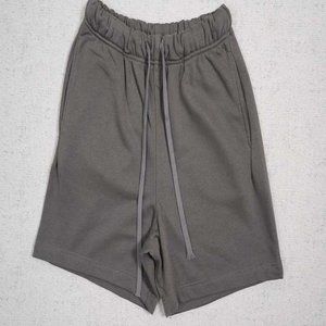 RIVINGTON ROI REBIS Drawstring Gray Plain Track Shorts